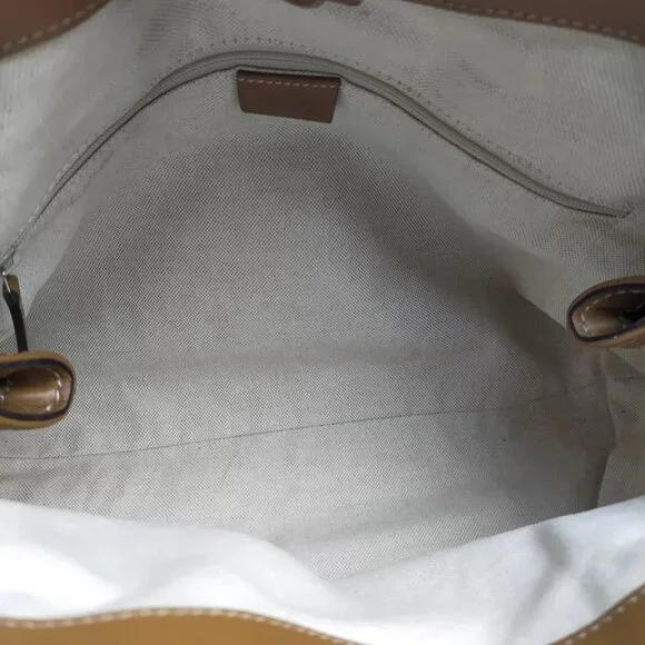 Gucci Shoulder Bag Brown Leather and Canvas 1936216 - Picture 9 of 10